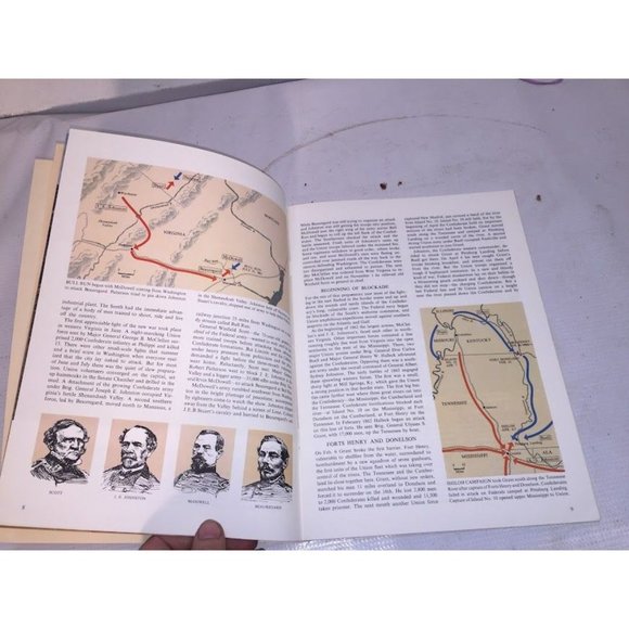 Civil War and Gettysburg Pamphlets / booklets - Battles of the Civil War - Picture 6 of 16